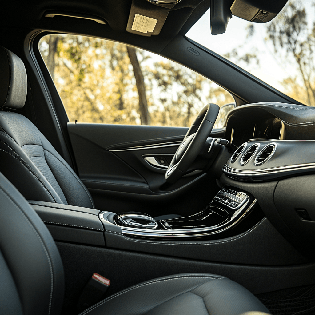 picture of detailed car interior