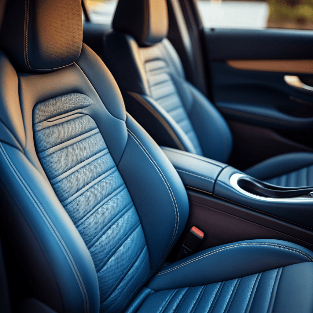 picture of an interior of a freshly detailed car